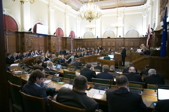 10.decembra Saeimas sēde