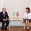 Solvita Āboltiņa tiekas ar Ukrainas vēstnieku