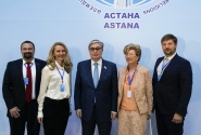 Les députés de la Saeima se rendent à la conférence “La religion contre le terrorisme” tenue à Astana