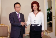 Latvia’s and South Korea’s speakers discuss possibility to open embassy in Riga