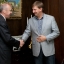 Andrejs Klementjevs tiekas ar Ukrainas vēstnieku  