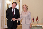 I.Mūrniece pateicas Slovākijas vēstniekam par darbu Latvijā