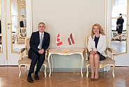 Inese Lībiņa-Egnere Kanādas vēstniekam: augstu vērtējam atbalstu reģiona drošības stiprināšanā