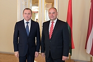 Gundars Daudze ar Baltkrievijas ārlietu ministru pārrunā iespējas aktivizēt sadarbību tranzīta jomā