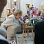 Latvijas Pensionāru federācijas dāvanas pasniegšana Saeimai valsts simtgadē