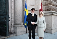 La Présidente de la Saeima au Premier ministre suédois: la coopération entre les pays nordiques et baltes est indispensable pour faire face aux défis communs  