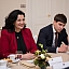 Ināra Mūrniece tiekas ar Ukrainas vicepremjeri ES un NATO integrācijas jautājumos