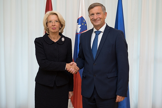 Saeimas priekšsēdētājas vizīte Slovēnijā