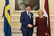 La Présidente de la Saeima et son homologue suédois: le Conseil de l’Europe se doit de protéger la démocratie