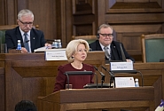 La Présidente de la Saeima: la démocratie et la sécurité sont indispensables à la croissance des pays baltes   