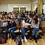 Saeimas pārstāvji viesojās Rīgas Klasiskajā ģimnāzijā skolu programmas "Iepazīsti Saeimu" ietvaros