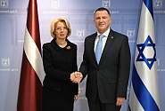 La Présidente de la Saeima appelle, en Israël, au renforcement du dialogue parlementaire 