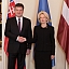 Ināra Mūrniece tiekas ar Slovākijas ārlietu ministru
