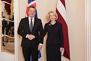 Ināra Mūrniece: Latviju un Islandi vieno īpašas attiecības 