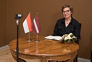 Dagmāra Beitnere-Le Galla pateicas Indonēzijas vēstniekam par ieguldījumu divpusējo attiecību stiprināšanā