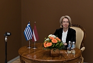 Ināra Mūrniece: esam ieinteresēti attīstīt Latvijas un Grieķijas parlamentāro dialogu