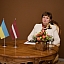 Dagmāras Beitneres-Le Gallas attālinātā tikšanās ar Ukrainas vēstnieku