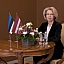 Ināras Mūrnieces attālināta tikšanās ar Igaunijas parlamenta priekšsēdētāju