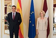 I.Mūrniece pateicas par Spānijas ieguldījumu Baltijas drošības stiprināšanā