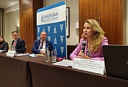 L’adjointe de la Présidente de la Saeima à Varsovie: la situation dans la zone frontalière biélorusse constitue une attaque contre l’Union européenne et ses valeurs  
