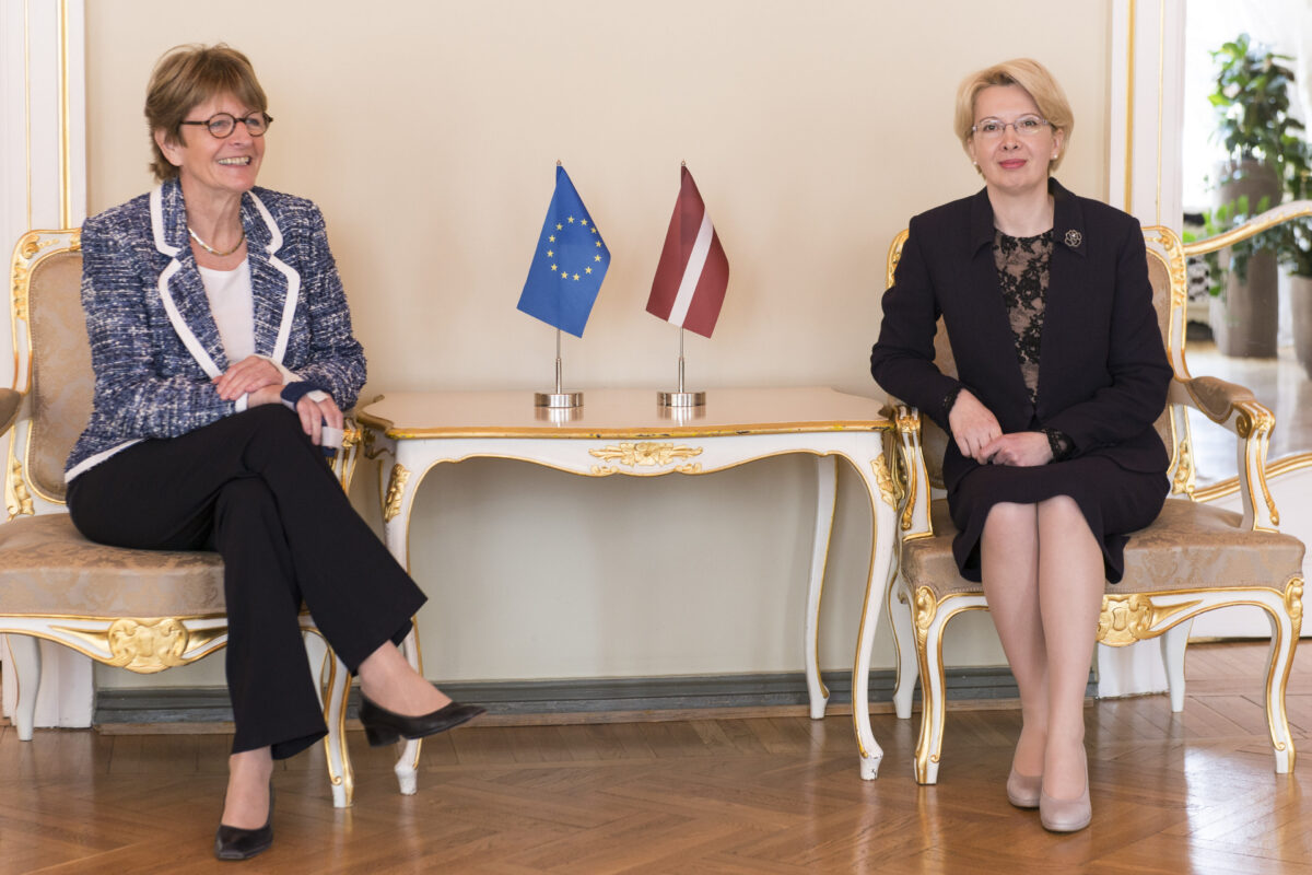 Eiropas Padomes Parlamentāras Asamblejas prezidentes oficiālā vizīte Latvijā